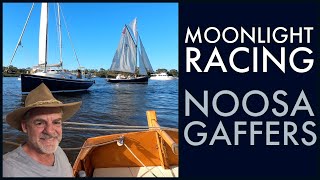 Classic Boat Race Noosa Gaff Rig Sailboat Race 2021 [upl. by Nitsirhc]