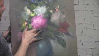 FREE Full video quotseminar flowersquot painter Igor Sakharov [upl. by Biondo852]