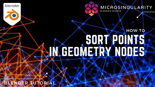 How to Sort Geometry Node Index by Attribute  Blender 34 Tutorial [upl. by Ablasor532]