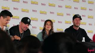 quotSmallvillequot  Tom Welling Michael Rosenbaum Kristin Kreuk MEGACON 2019 [upl. by Suaeddaht494]