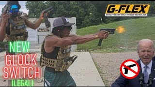 The Legal Glock Switch You Wont Need A Full Auto Glock After You Watch This😳 BINARY TRIGGER [upl. by Glynn]