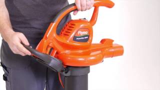 How to assemble the Flymo PowerVac 3000 in vacuum mode [upl. by Ahsinroc150]