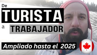 Oportunidad de TRABAJO para TURISTAS en CANADA 🇨🇦 DEBES VER [upl. by Flossi]