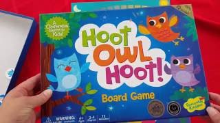 Hoot owl hoot  Review  PeaceableKingdom1 [upl. by Lockhart]