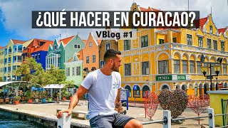 ¿Qué hacer en la ISLA DE CURACAO ☀ Vblog 1  Conociendo Willemstad la capital de Curazao 🌏 [upl. by Elak]