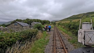 Drivers Eye View Wales  Talyllyn Railway  Part 1  Tywyn to Nant Gwernol [upl. by Ecerahc]