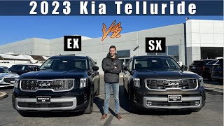 2023 Kia Telluride comparison EX vs SX FIVE major differences [upl. by Kreiner]