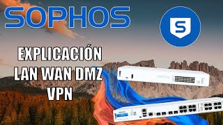 Firewall Sophos XG  Zonas WAN LAN DMZ VPN [upl. by Tletski]