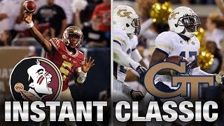 Instant Classic FSU vs Georgia Tech Full Game  2015 ACC Football [upl. by Campbell]