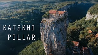 კაცხის სვეტი 4K  Georgia Katskhi Pillar 4K  Столп Кацхи 4K [upl. by Jessamine]