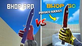 bhop pro vs Bhop GO  Ultimate Comparison 🔥 [upl. by Froemming]