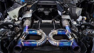 9000 EXHAUST FOR MCLAREN 720S SOUNDS INSANE ALEX CHOI [upl. by Fisoi]