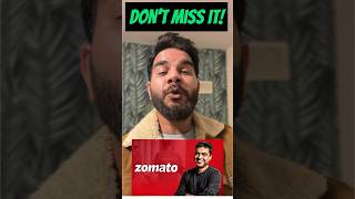 Zomato Share News Today Zomato Share zomato shorts [upl. by Aelram]