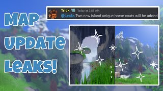 More Map Update LEAKS Updated Mountain Island  More Island Unique Coats  Wild Horse Islands [upl. by Falito]