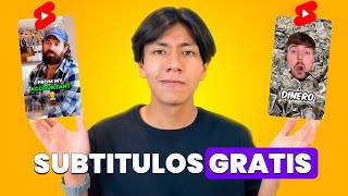 Cómo Poner Subtítulos A Un Video Gratis Con IA [upl. by Anitnas]