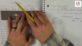 Tide Table Practice Problem 3 [upl. by Annaik]