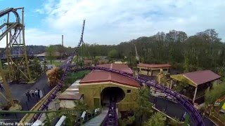 Velociraptor Front Row On Ride POV  Paultons Park [upl. by Hak]