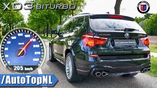 ALPINA XD3 BiTurbo ACCELERATION 0205kmh LAUNCH CONTROL by AutoTopNL [upl. by Ahmar]