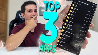 Top 3 MELHORES Gerenciadores de Arquivos SEM ANÚNCIO para Android [upl. by Spain946]