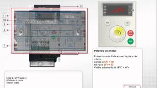 Configuración rápida del variador de frecuencia ATV12 de Schneider Electric [upl. by Nerej177]