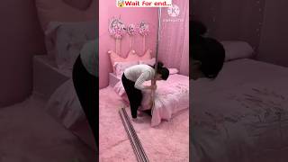 Bedroom makeover \\Decoration ideas for small room and bhavi ji ytshorts viral please support me [upl. by Aneerbas]