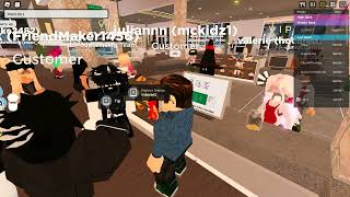 Ordering with FANCY words at FRAPPE insp by BarneyHunter12 [upl. by Ainud]