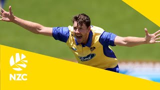 Otago Volts v Canterbury  MATCH HIGHLIGHTS  University of Otago Oval  Ford Trophy 202122 [upl. by Trant]