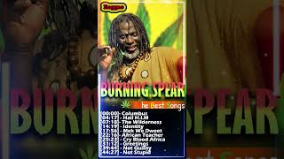 Burning Spear  Greatest Hits Reggae Songs 2024 [upl. by Ahsinik]