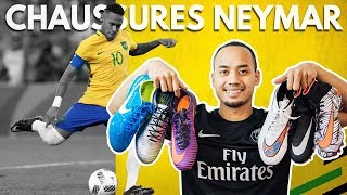 TOUTES LES CHAUSSURES DE NEYMAR 20092018 [upl. by Eiggep]