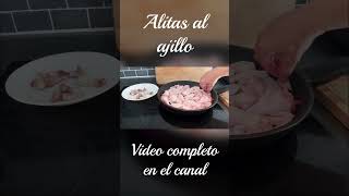 💥ALITAS DE POLLO AL AJILLO no podrás dejar de hacerlas shorts [upl. by Notnil]