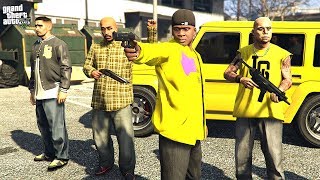 What Happens If FRANKLIN Joins the VAGOS in GTA 5 [upl. by Ferullo275]