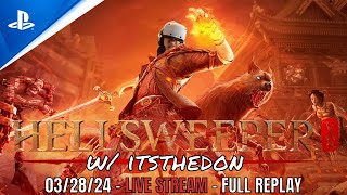 Foveated Rendering Update First Impressions LIVE  032724  PSVR2  Hellsweeper VR Gameplay [upl. by Yelrahc]