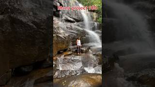 Mana project waterfalls 1001Waterfalls chikudara water falls traveling natural moto vlogs [upl. by Uri]