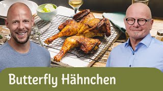 ButterflyHähnchen vom Grill  REWE Deine Küche [upl. by Ameyn]