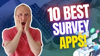 10 Best Survey Apps to Make Money Fast 100 Free amp Legit [upl. by Adnoluy341]