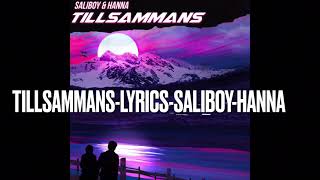 TillsammansLyricsSaliboyHanna [upl. by Acirrej892]