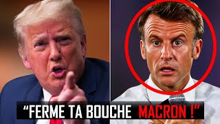 Quand Trump a quotSauvagement Menacéquot Macron Révélation  H5 Motivation [upl. by Haywood]