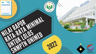 Nilai RataRata Minimal NRM Rapor untuk Lolos SNBP UNIMED 2022 [upl. by Eckardt]