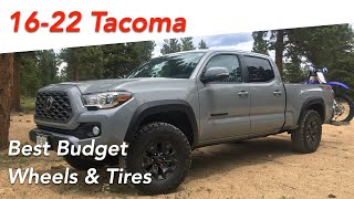 Cheap Tacoma Wheel amp Tires  3RD Generation TRD Off Road Plasti Dipped TRD Off Road Wheels  BFG KO2 [upl. by Neeliak]