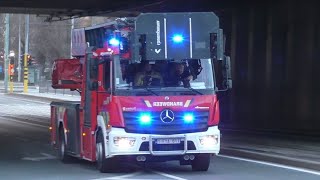 Bullhorn Brandweer en Politie met spoed naar verschillende interventies in Antwerpen [upl. by Esilrahc769]