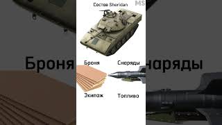 Состав XM551 Sheridanwotblitz tanksblitz танки танкиблиц вотблиц wotb memeblitz мем актив [upl. by Sihunn184]