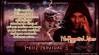 Arcangel Feliz Navidad 12345 LetraLyrics Original Tiraera Flow Factory [upl. by Attevad512]