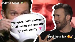 avengers cast moments that make me question my own sanity chaotic af [upl. by Muns]