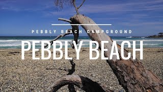 PEBBLY BEACH Campground  AWESOME Creek CROSSING Australia [upl. by Tamar]