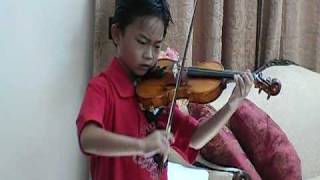 Ray Plays Fritz Kreisler Praeludium and Allegro Violin [upl. by Kryska]