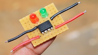 Make A 37 Liion volt Battery Charger Circuit With Indicator  Very Simple [upl. by Corissa]