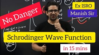 Schrodinger Wave Function Class XI Structure of Atom [upl. by Kulseth209]