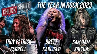 The Year in Rock 2023 w Troy Patrick Farrell Brett Carlisle amp Sam Bam Koltun [upl. by Tuorah]