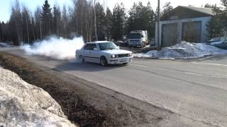 M535 Turbo M30b35 launch test  burnout [upl. by Atse398]