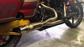 HPi Performance Exhaust M8 bagger 21 [upl. by Penthea55]